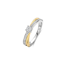 Ring Ti Sento Milano Woman in Silver Cubic Zirconia 12374ZY/54
